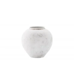 Globus Vase - Beige og Brun