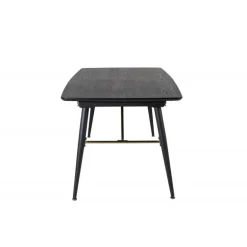 Gold Spisebord - Sort