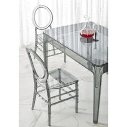 GOMEZ bord, Røgfarvet