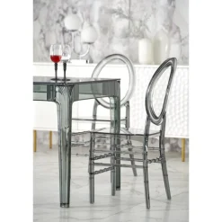 GOMEZ bord, Røgfarvet