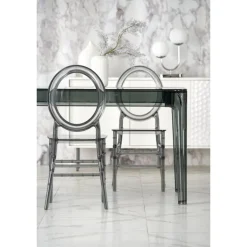 GOMEZ bord, Røgfarvet