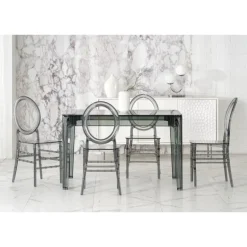 GOMEZ bord, Røgfarvet