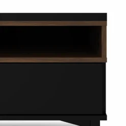 Gotland tv-bord - Sort/Valnød