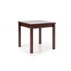 GRACJAN Spisebord med Udtræk 80-160 cm - Mørk Valnød