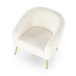 GRIFON fritidslænestol Creme / guld