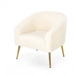 GRIFON fritidslænestol Creme / guld