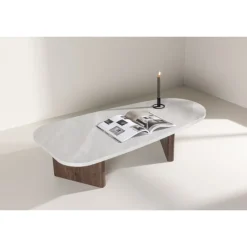 Gronvik Sofabord - Lysegrå og Mocca