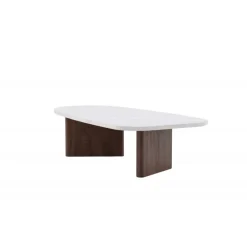 Gronvik Sofabord - Lysegrå og Mocca