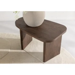 Gronvik Sofabord 70 x 45 cm- Mocca