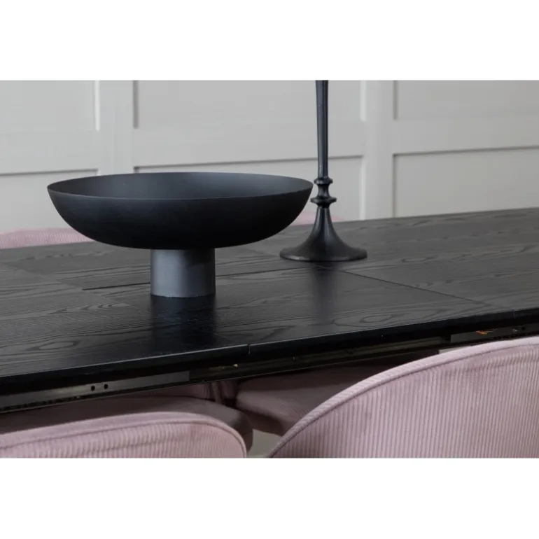 Guld t Spisebordssæt - Sort og Pink