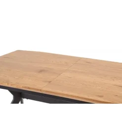 GUSTAVO bord gylden eg/Sort