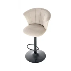 H104 Barstol, - Beige