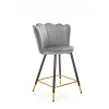 H106 Barstol, - Grå