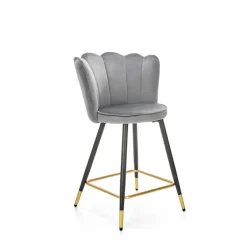 H106 Barstol, - Grå