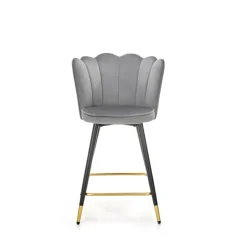 H106 Barstol, - Grå