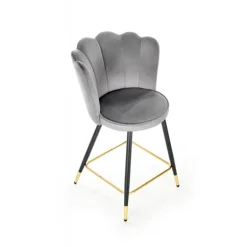 H106 Barstol, - Grå