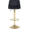 H120 Barstol - Guld / Sort