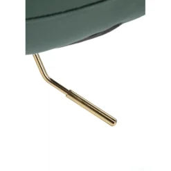 H120 Barstol, guld / Mørkegrøn