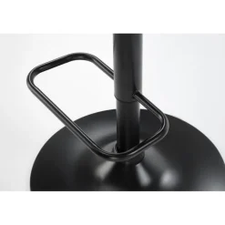 H124 Barstol, Sort / Valnød