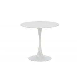 Hamden Rundt spisebord Ø80cm - Hvid