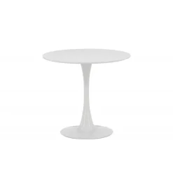 Hamden Rundt spisebord Ø80cm - Hvid