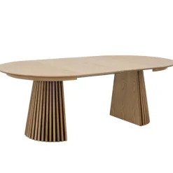 Hammel Udtræksbord i Eg – Ø120 cm (Udvides til 220 cm)