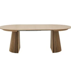 Hammel Udtræksbord i Eg – Ø140 cm (Udvides til 240 cm)