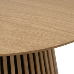 Hammel Udtræksbord i Eg – Ø140 cm (Udvides til 240 cm)