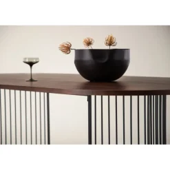 Hamneskar Ovalt spisebord 220 x 110 cm - Valnød