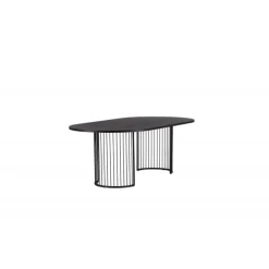 Hamneskar Ovalt spisebord 220 x 110 cm - Sort