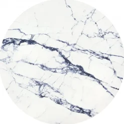 HARISSA_B sofabord, Sort / Hvid marmor