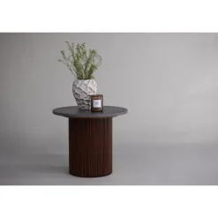 Haron Bord - Grå og - Valnød