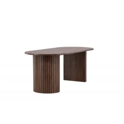 Haron Ovalt spisebord 200 x 90cm - Mocca