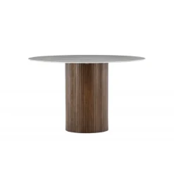 Haron Rundt spisebord - Grå og Mocca