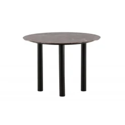 Havsten Rundt spisebord - Sort og Brun