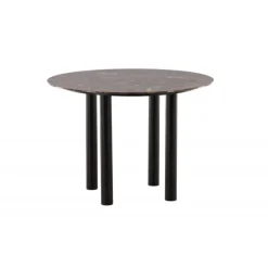 Havsten Rundt spisebord - Sort og Brun