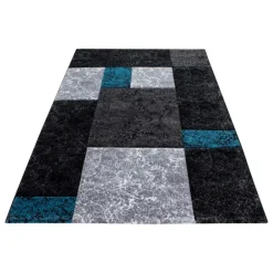 Hawaii Kortluvet tæppe Ternet - Turkis