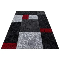 Hawaii Kortluvet tæppe Ternet - Rød