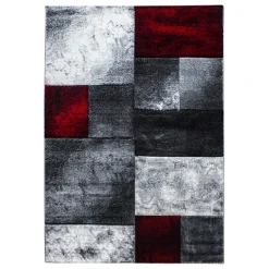 Hawaii Kortluvet tæppe Ternet - Rød