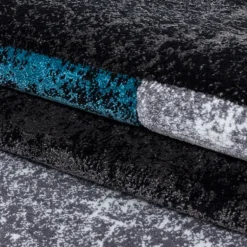 Hawaii Kortluvet Tæppeløber Ternet - Turkis