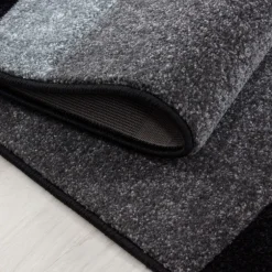 Hawaii Kortluvet Tæppeløber Ternet - Grå