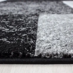 Hawaii Kortluvet Tæppeløber Ternet - Sort