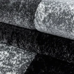 Hawaii Kortluvet Tæppeløber Ternet - Sort