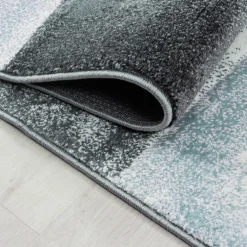 Hawaii Kortluvet Tæppeløber Ternet - Blå