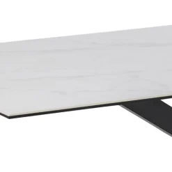 Heaven spisebord keramik Hvid Marmor Look 200 cm