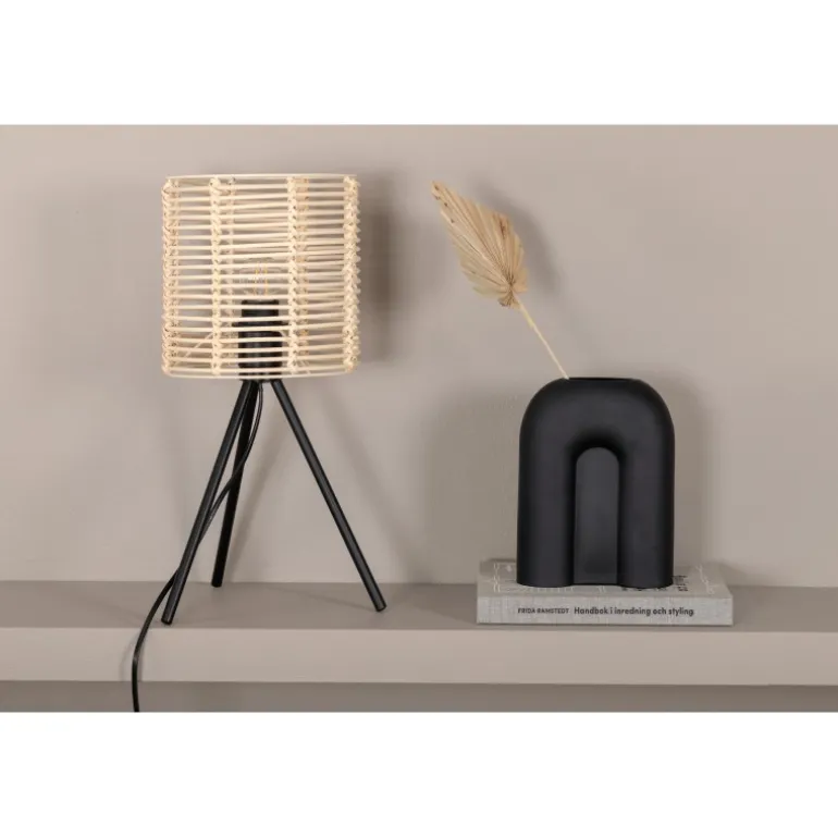 Hegn Belysning - Sort og Træ