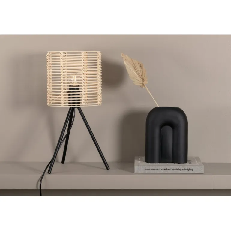 Hegn Belysning - Sort og Træ