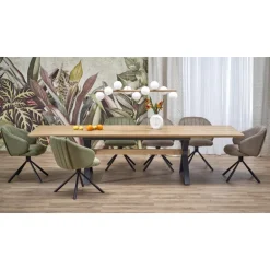 HENRY bord, Naturlig / Sort