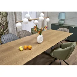 HENRY bord, Naturlig / Sort