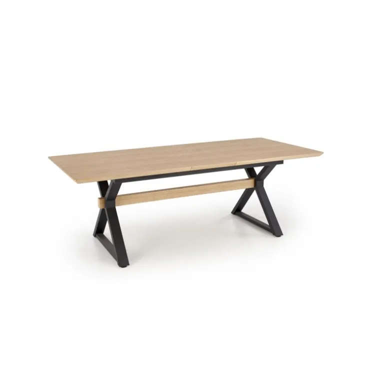 HENRY bord, Naturlig / Sort